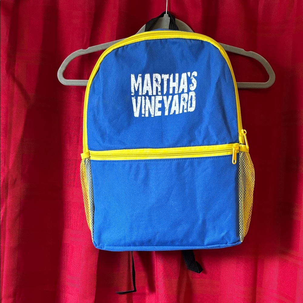 Blue & Yellow Kids Backpack